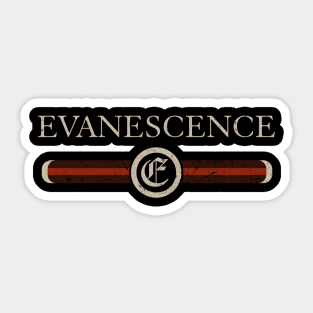 Proud Name Evanescence Distressed Birthday Gifts Vintage Styles Sticker